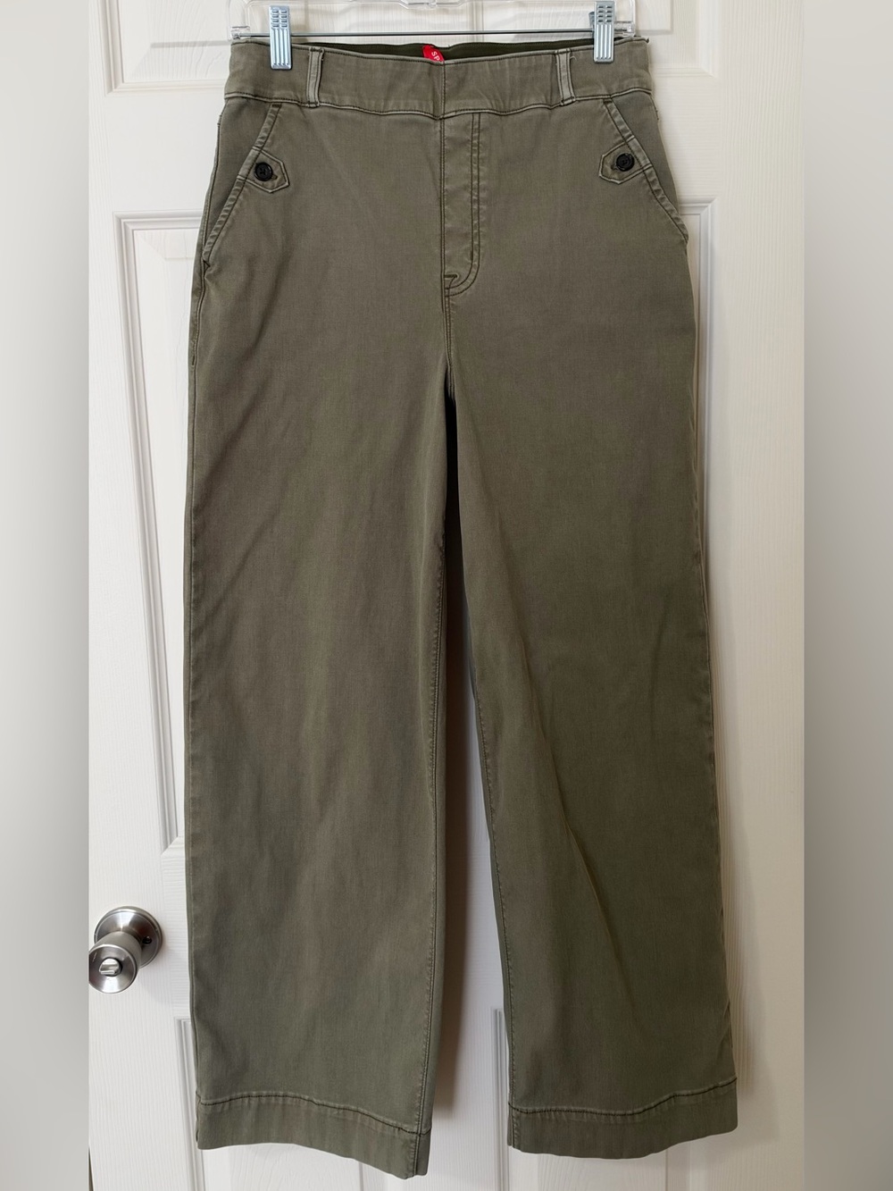 Spanx Women’s Stretch Twill Wide Leg Pants